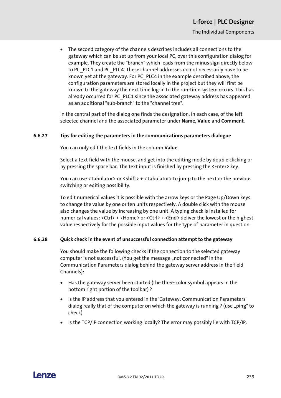 L-force | plc designer | Lenze PLC Designer PLC Designer (R2-x) User Manual | Page 241 / 844