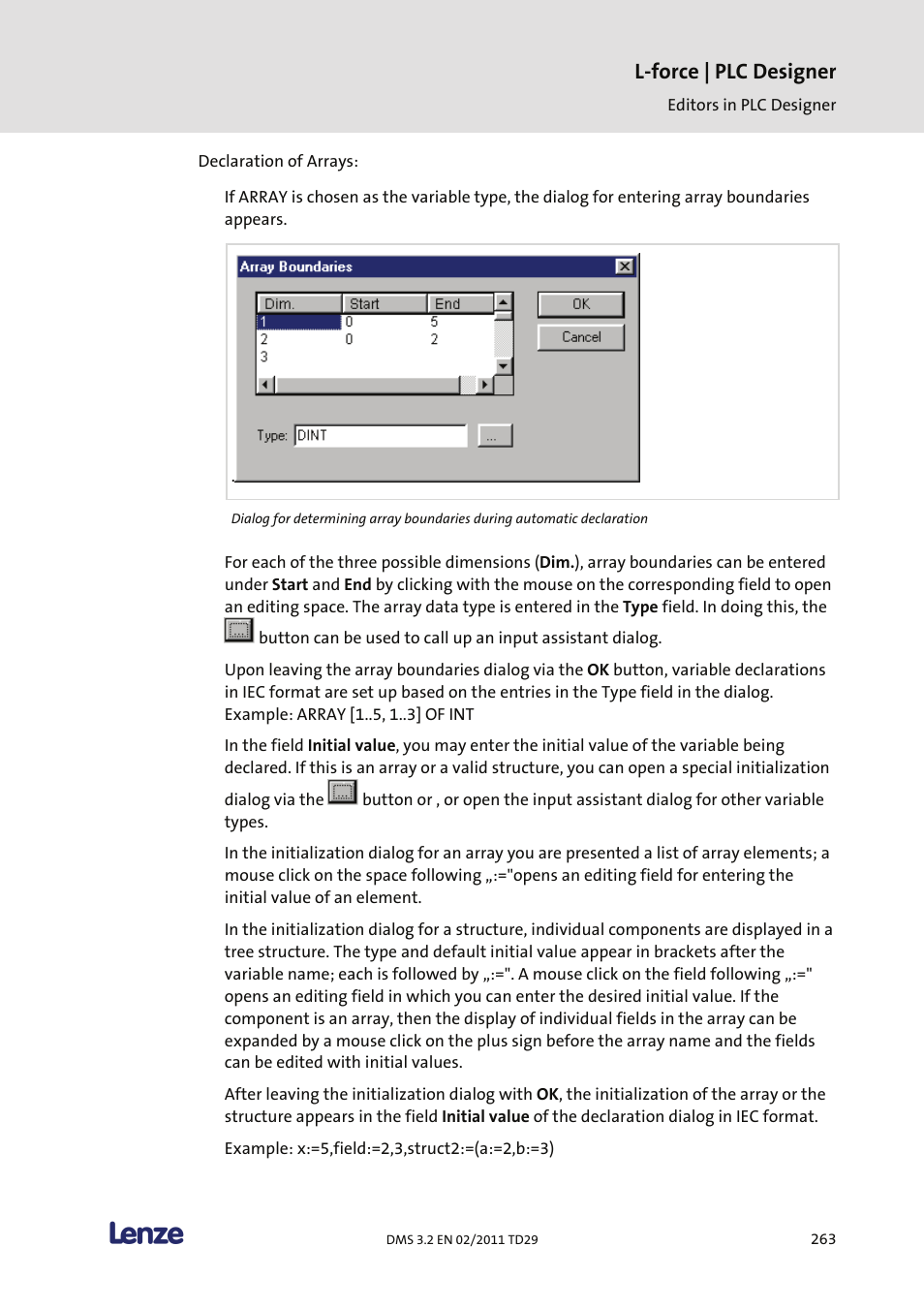 L-force | plc designer | Lenze PLC Designer PLC Designer (R2-x) User Manual | Page 265 / 844