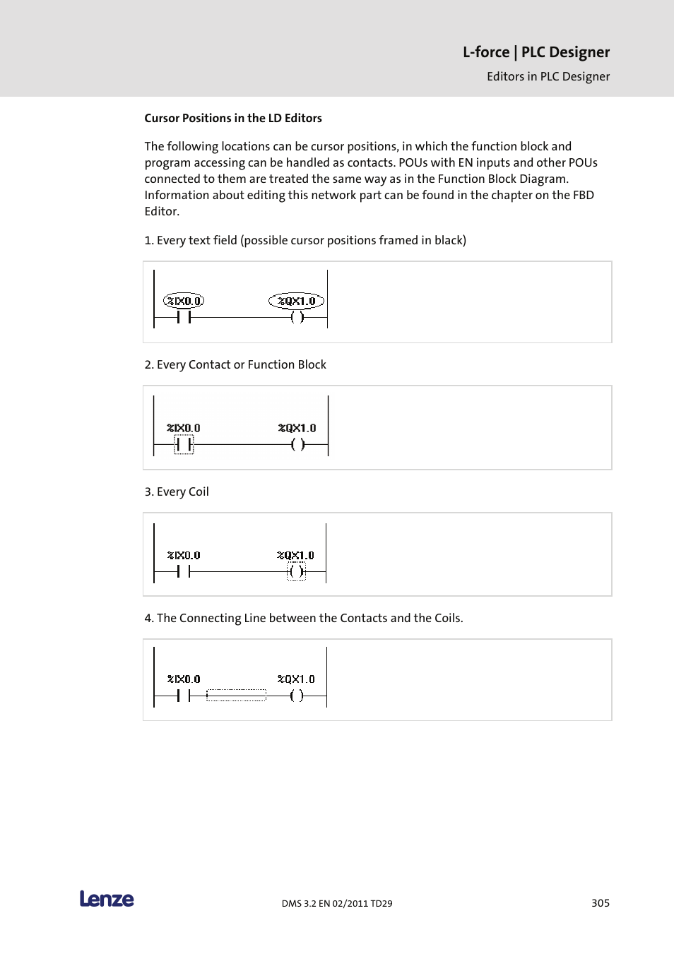 L-force | plc designer | Lenze PLC Designer PLC Designer (R2-x) User Manual | Page 307 / 844