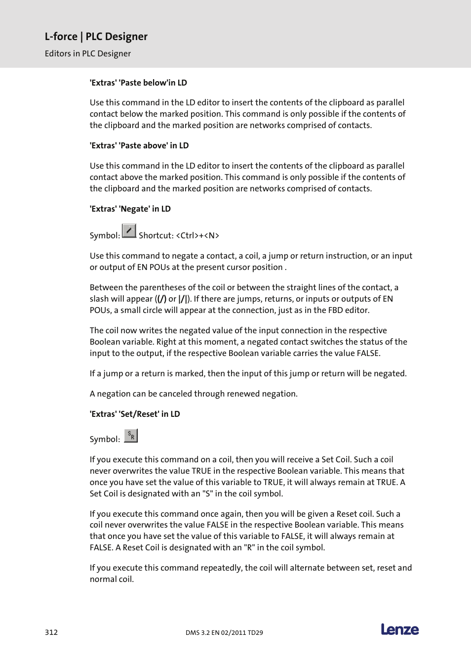 L-force | plc designer | Lenze PLC Designer PLC Designer (R2-x) User Manual | Page 314 / 844