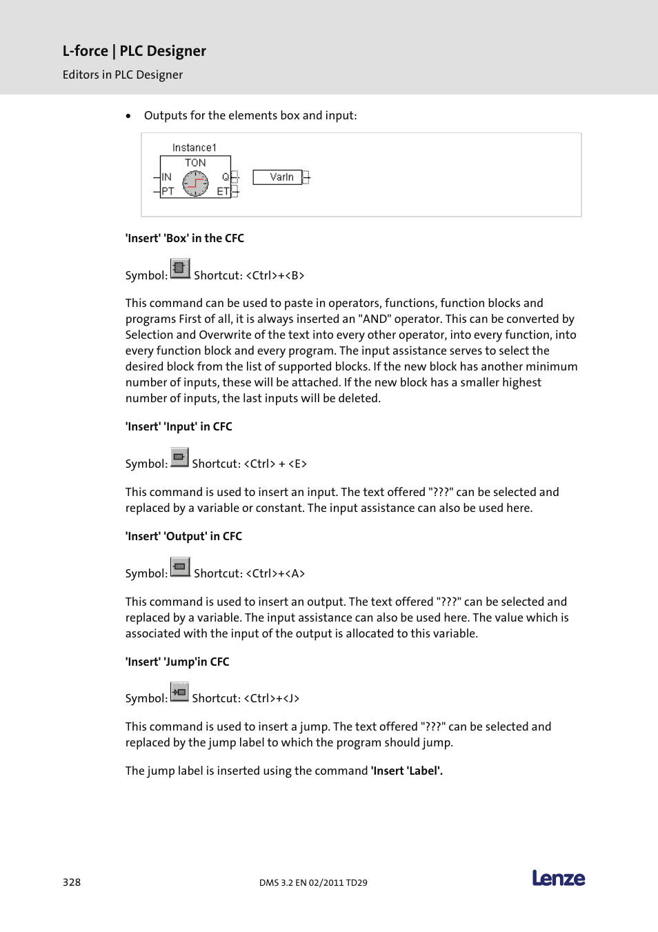 L-force | plc designer | Lenze PLC Designer PLC Designer (R2-x) User Manual | Page 330 / 844
