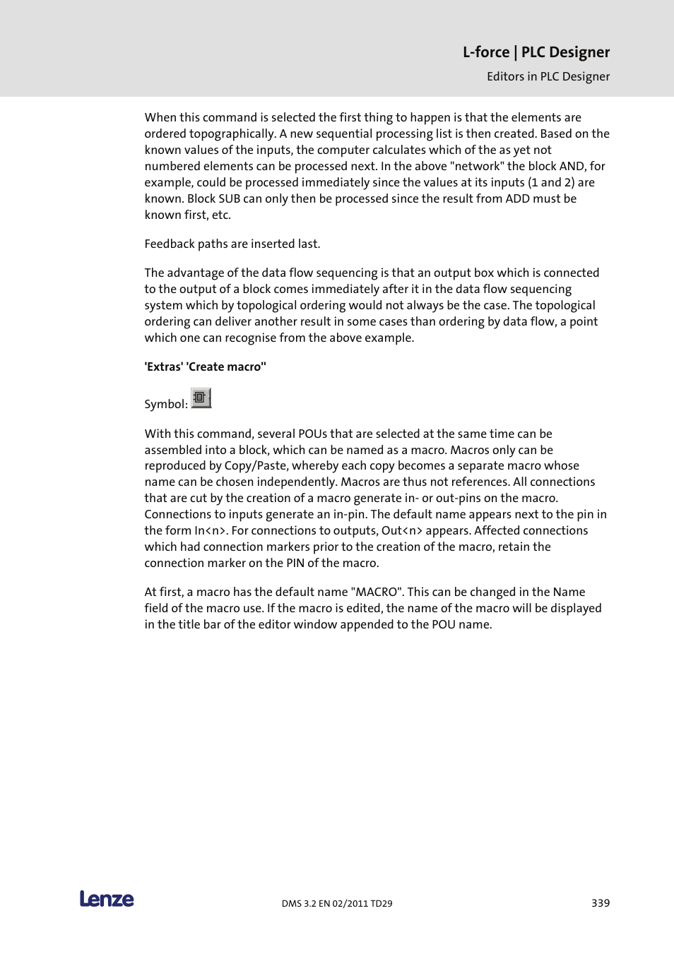 L-force | plc designer | Lenze PLC Designer PLC Designer (R2-x) User Manual | Page 341 / 844