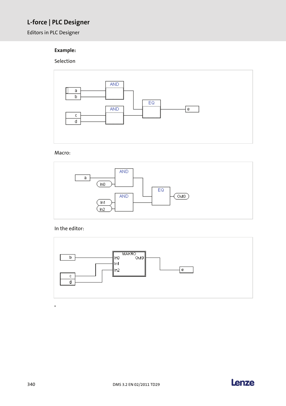 L-force | plc designer | Lenze PLC Designer PLC Designer (R2-x) User Manual | Page 342 / 844