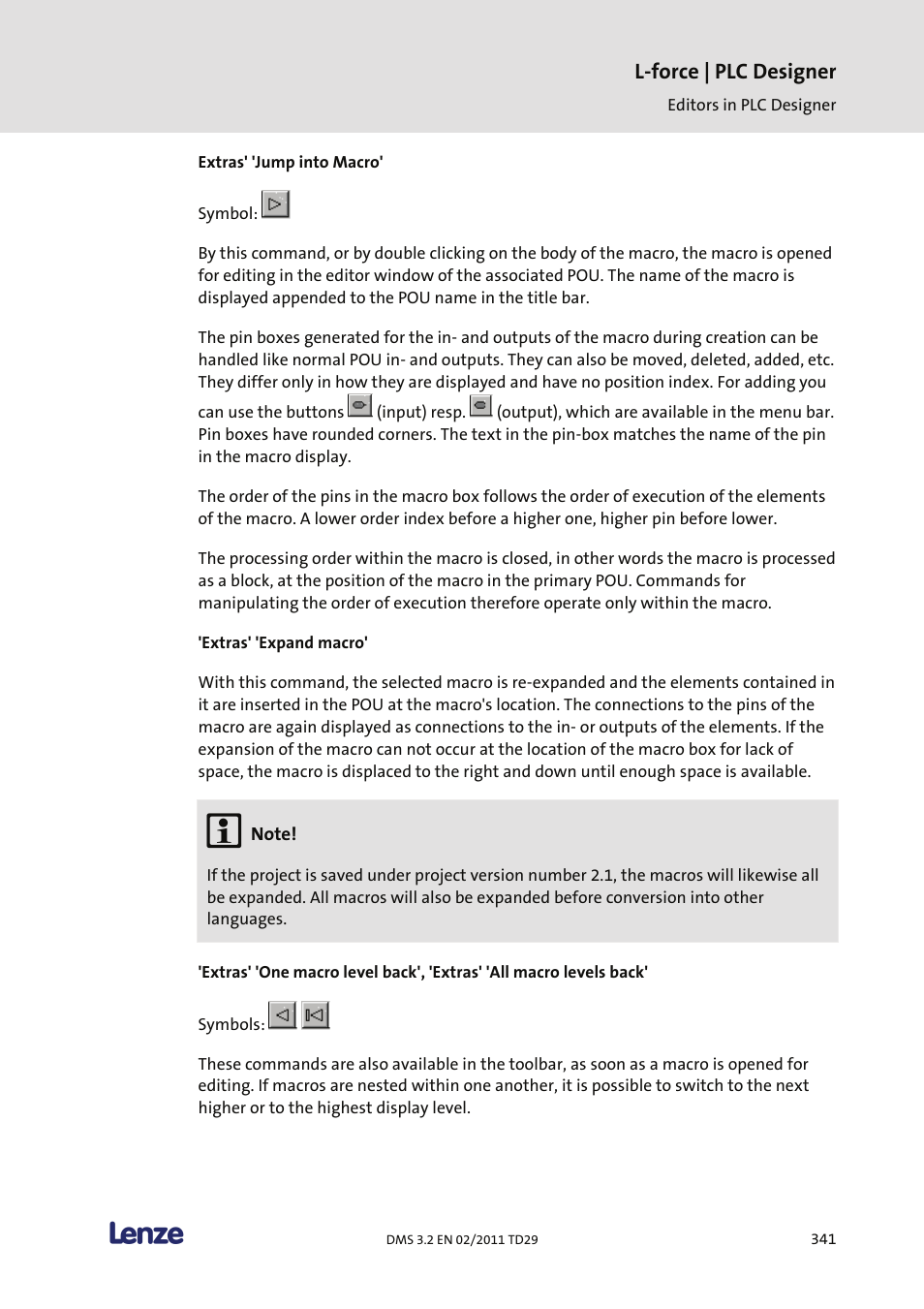 L-force | plc designer | Lenze PLC Designer PLC Designer (R2-x) User Manual | Page 343 / 844