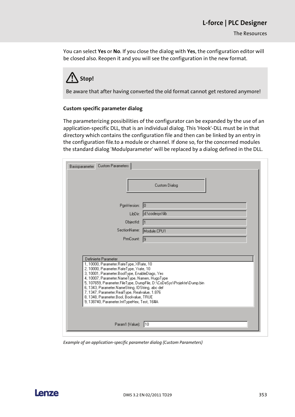 L-force | plc designer | Lenze PLC Designer PLC Designer (R2-x) User Manual | Page 355 / 844