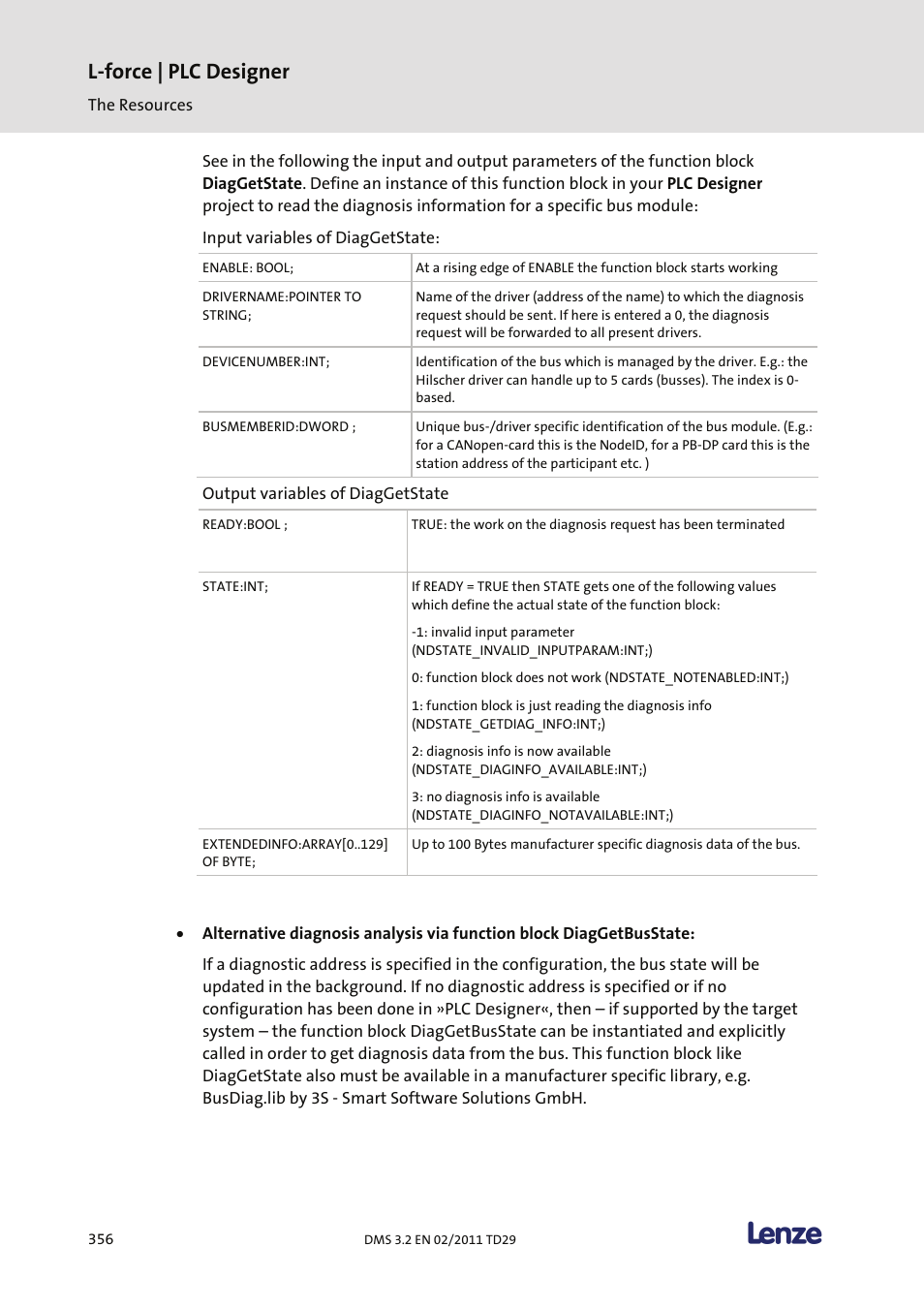 L-force | plc designer | Lenze PLC Designer PLC Designer (R2-x) User Manual | Page 358 / 844