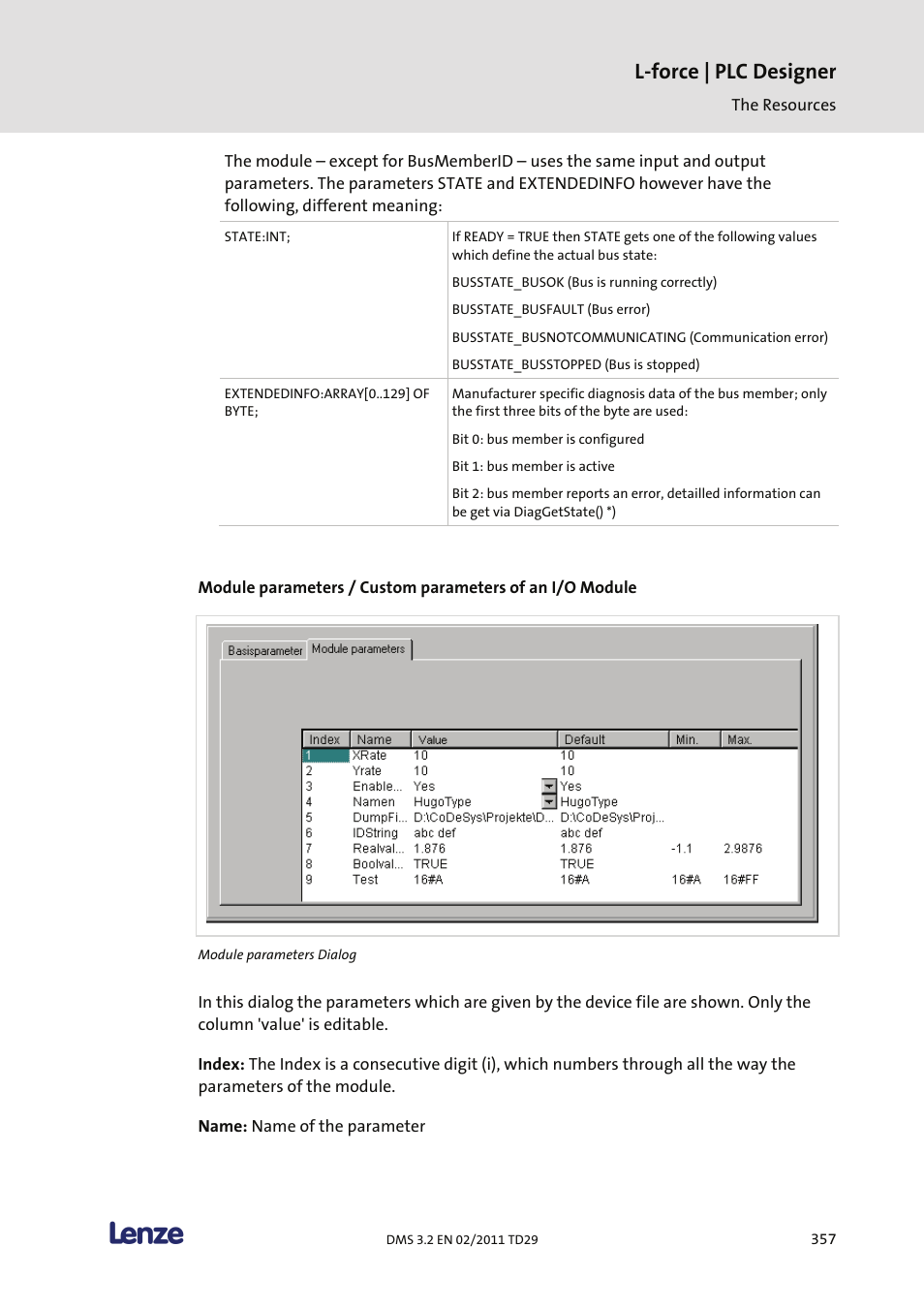 L-force | plc designer | Lenze PLC Designer PLC Designer (R2-x) User Manual | Page 359 / 844
