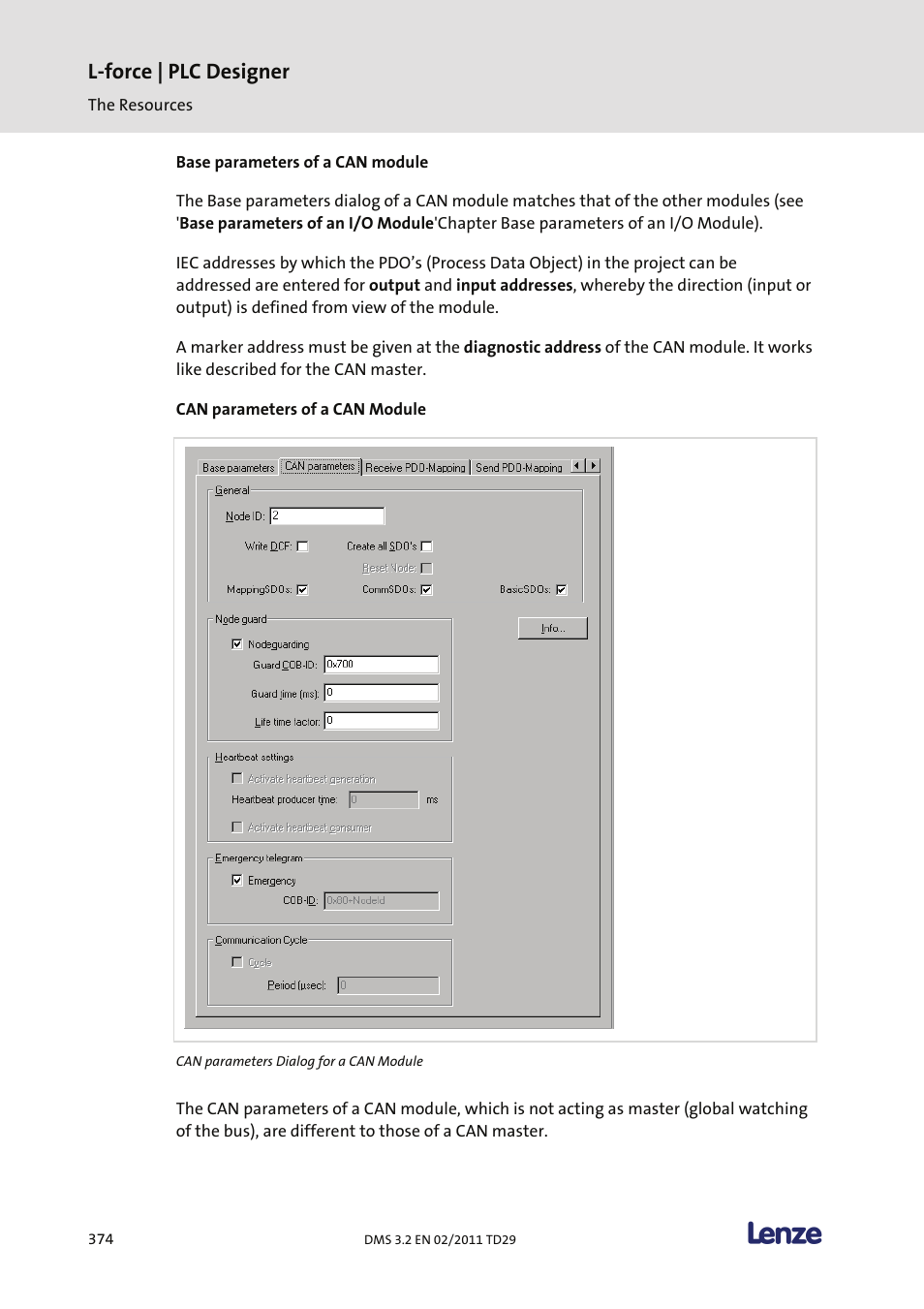 L-force | plc designer | Lenze PLC Designer PLC Designer (R2-x) User Manual | Page 376 / 844