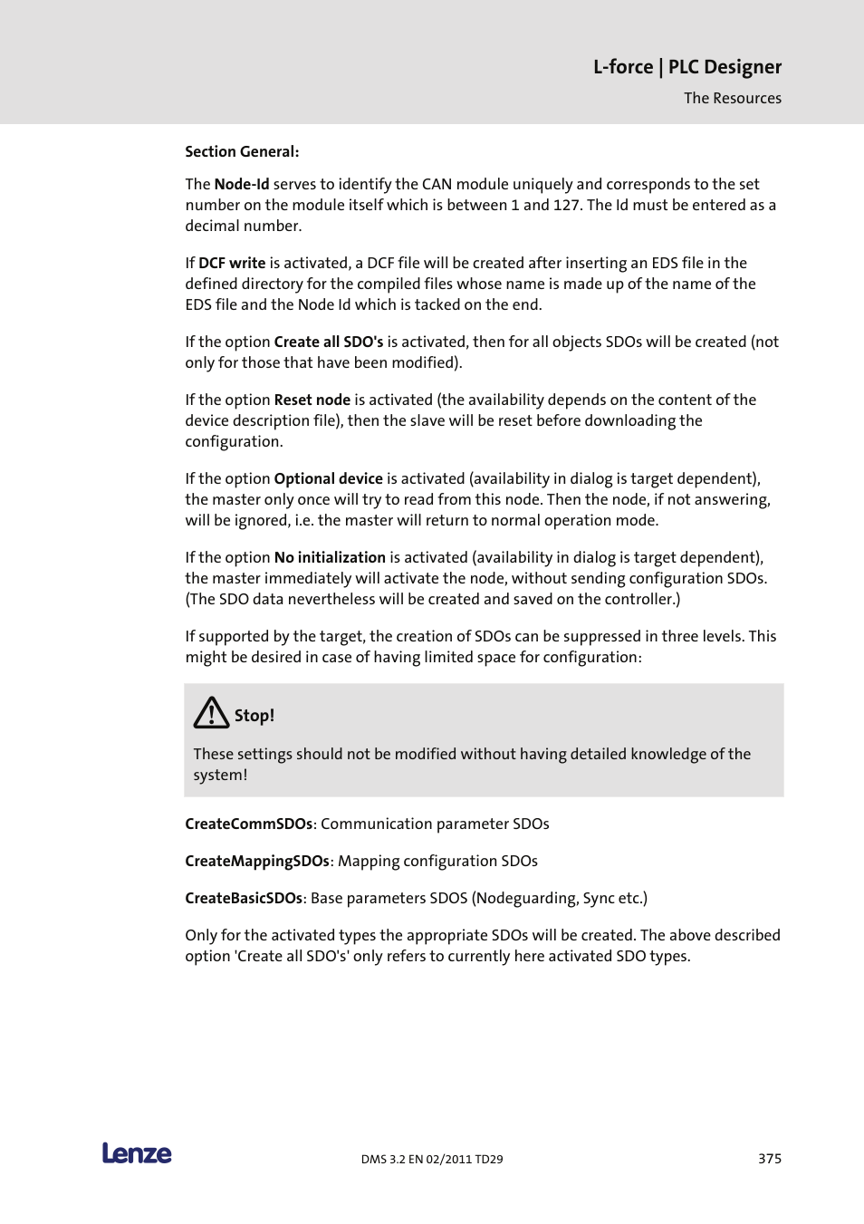 L-force | plc designer | Lenze PLC Designer PLC Designer (R2-x) User Manual | Page 377 / 844