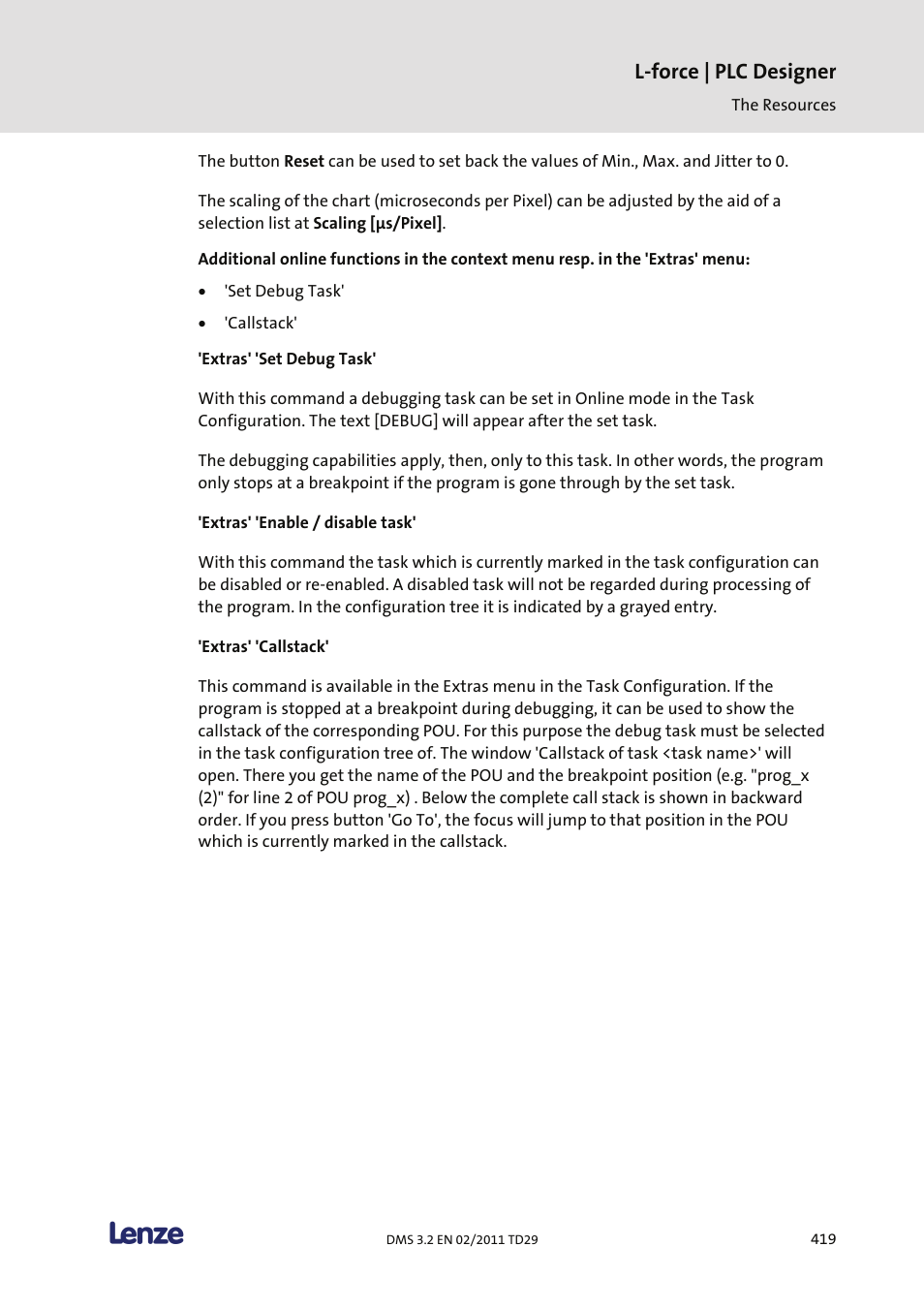 L-force | plc designer | Lenze PLC Designer PLC Designer (R2-x) User Manual | Page 421 / 844