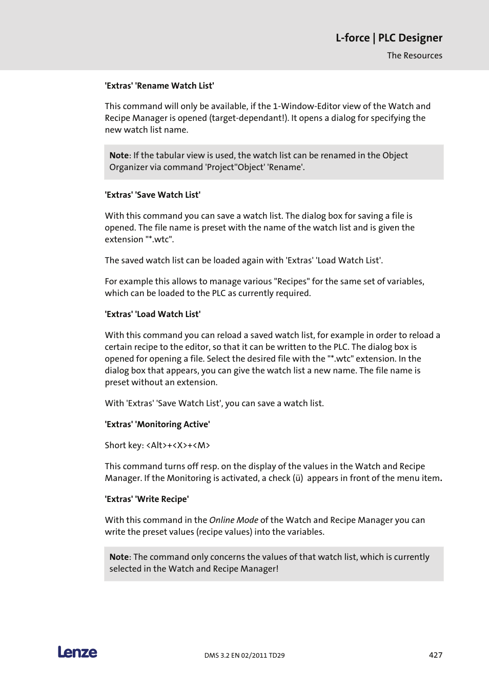 L-force | plc designer | Lenze PLC Designer PLC Designer (R2-x) User Manual | Page 429 / 844