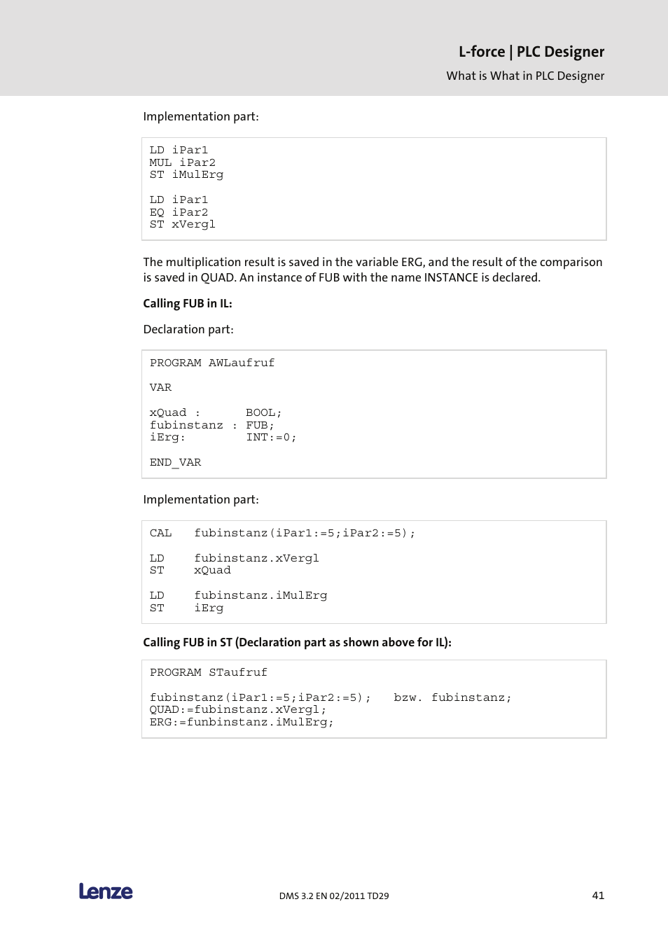 L-force | plc designer | Lenze PLC Designer PLC Designer (R2-x) User Manual | Page 43 / 844