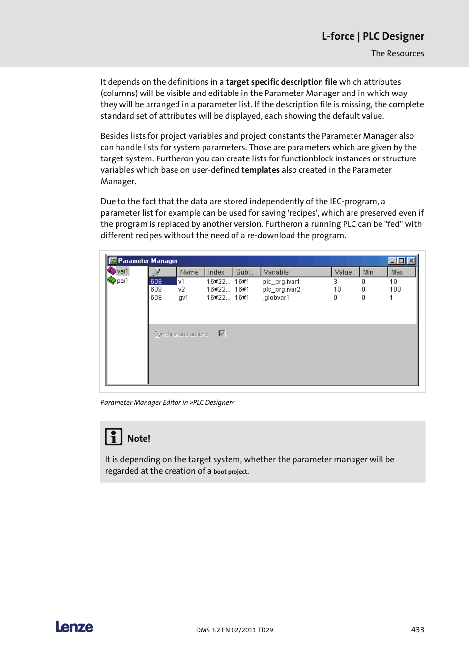 L-force | plc designer | Lenze PLC Designer PLC Designer (R2-x) User Manual | Page 435 / 844