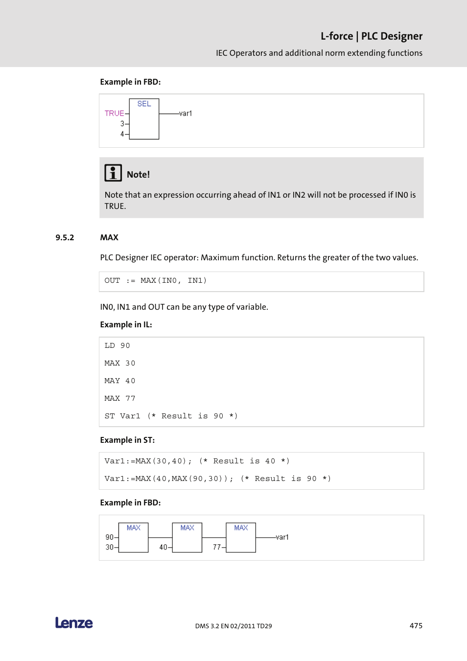 L-force | plc designer | Lenze PLC Designer PLC Designer (R2-x) User Manual | Page 477 / 844