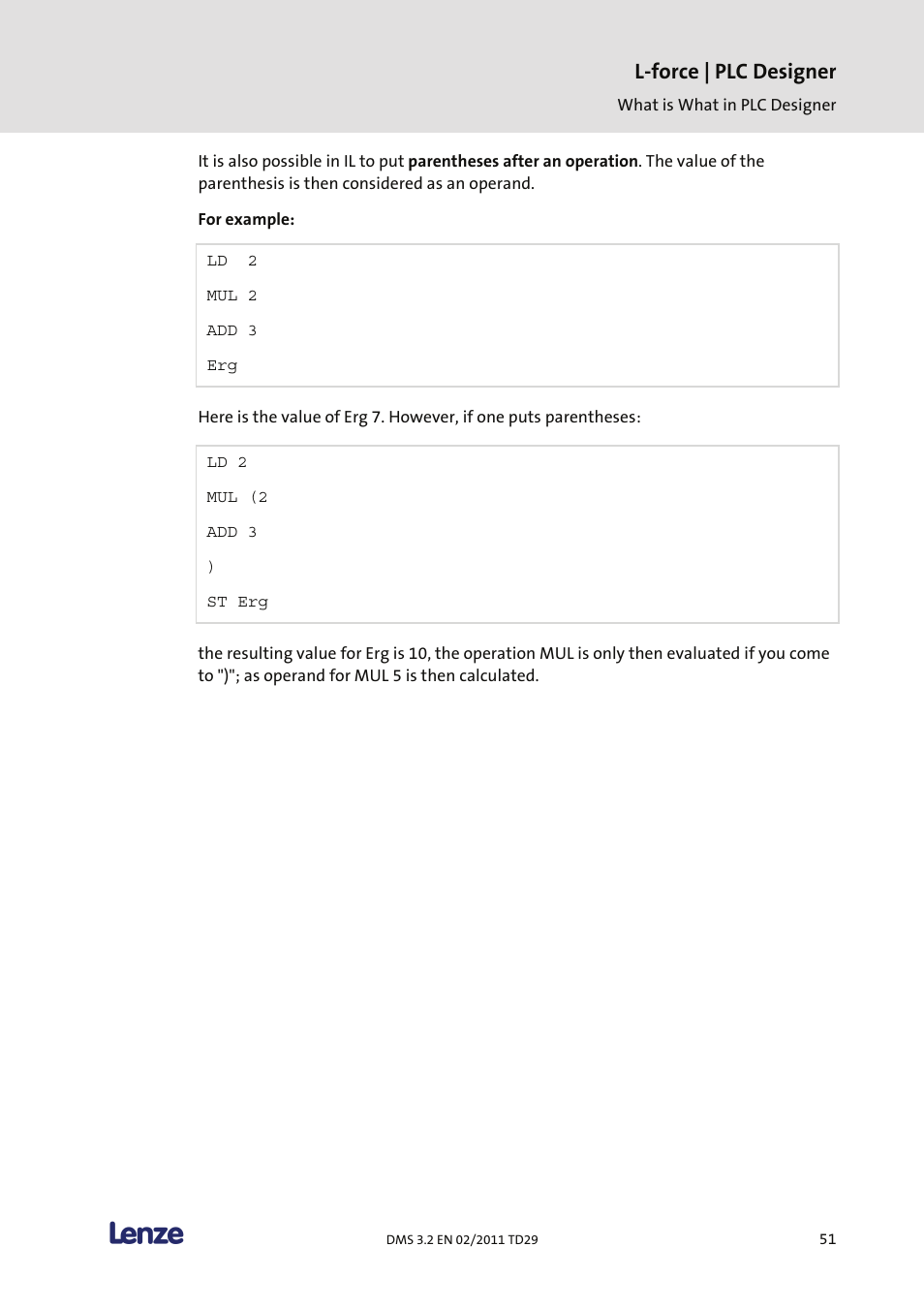 L-force | plc designer | Lenze PLC Designer PLC Designer (R2-x) User Manual | Page 53 / 844
