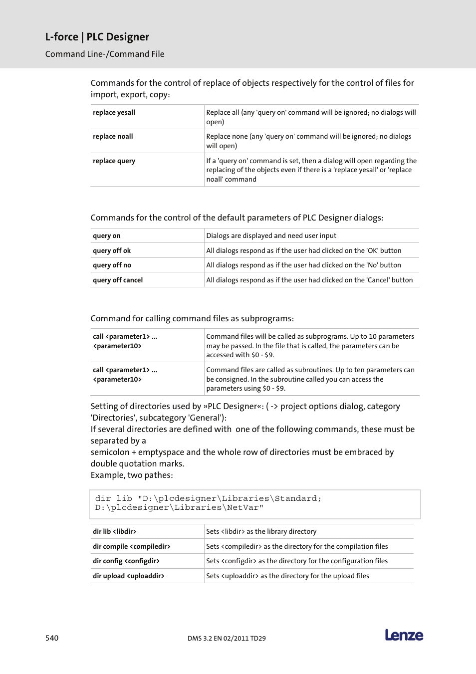 L-force | plc designer | Lenze PLC Designer PLC Designer (R2-x) User Manual | Page 542 / 844