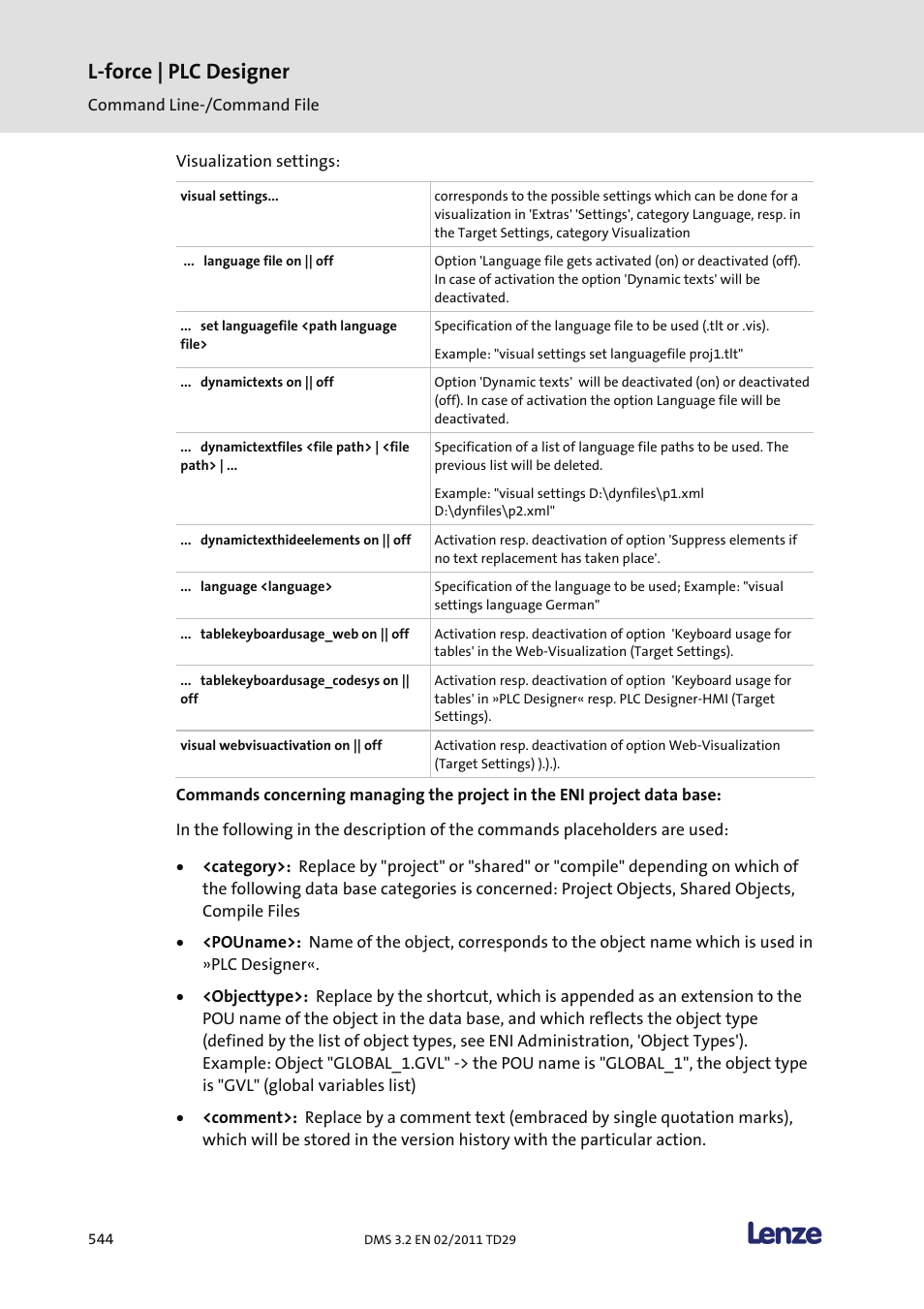L-force | plc designer | Lenze PLC Designer PLC Designer (R2-x) User Manual | Page 546 / 844