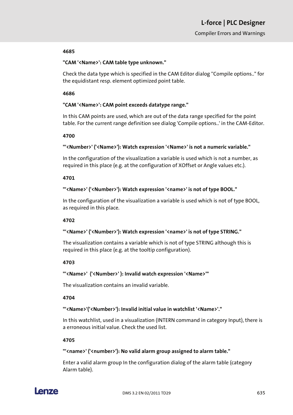 L-force | plc designer | Lenze PLC Designer PLC Designer (R2-x) User Manual | Page 637 / 844