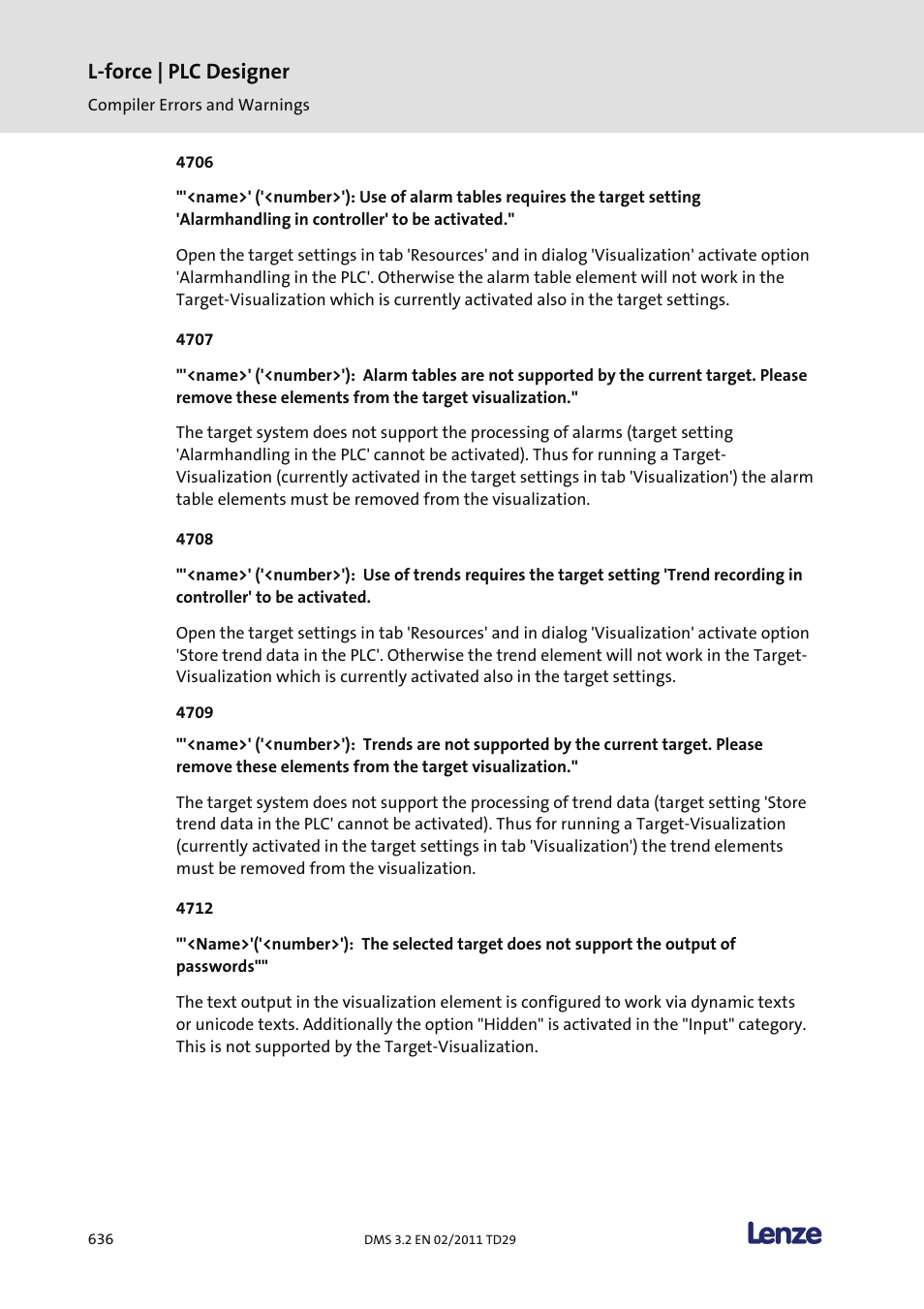 L-force | plc designer | Lenze PLC Designer PLC Designer (R2-x) User Manual | Page 638 / 844