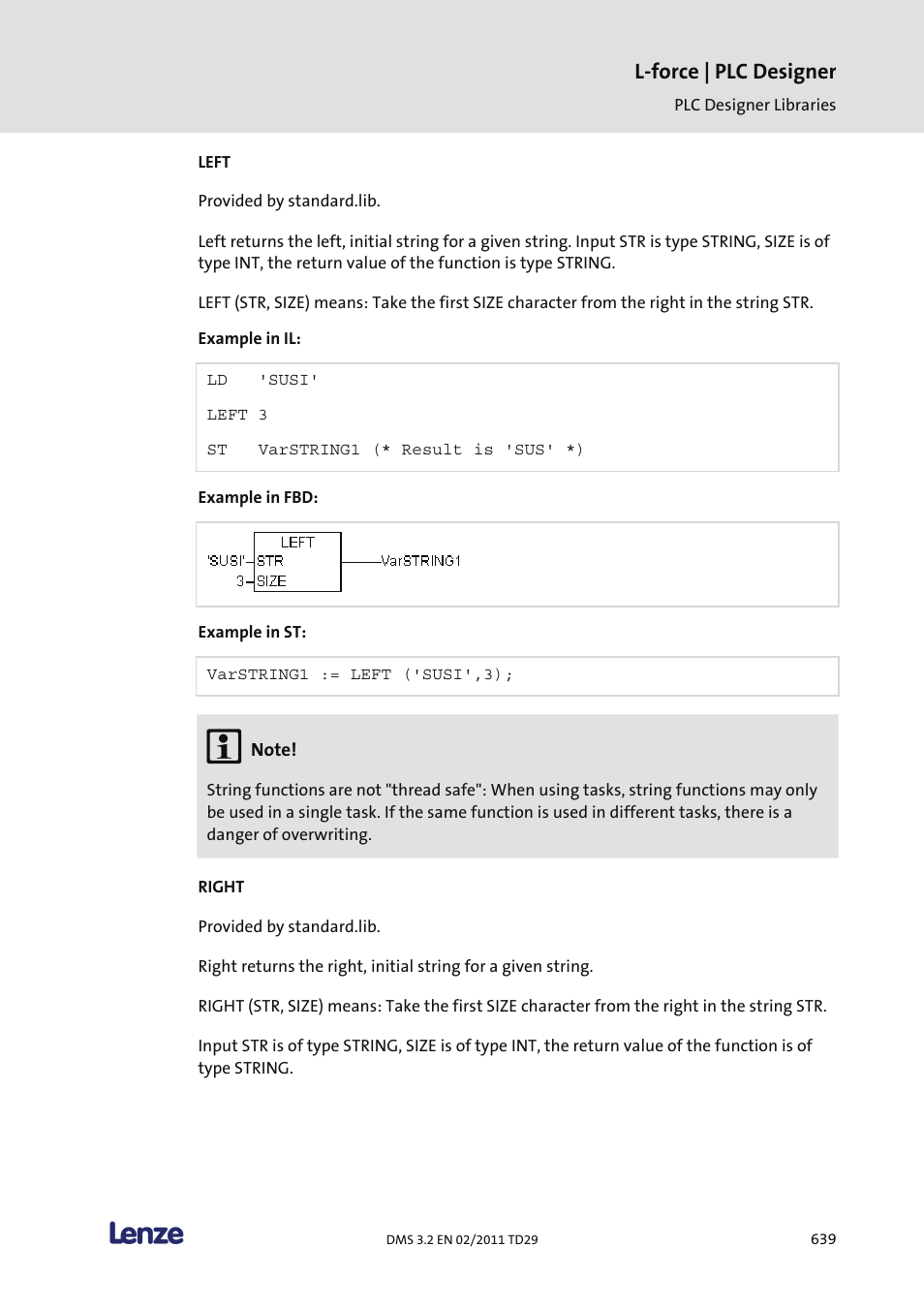 L-force | plc designer | Lenze PLC Designer PLC Designer (R2-x) User Manual | Page 641 / 844