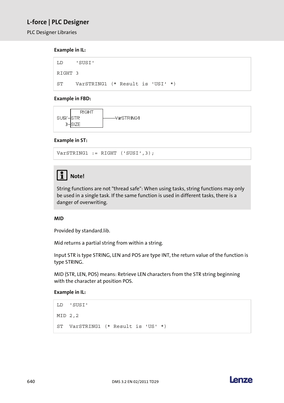 L-force | plc designer | Lenze PLC Designer PLC Designer (R2-x) User Manual | Page 642 / 844