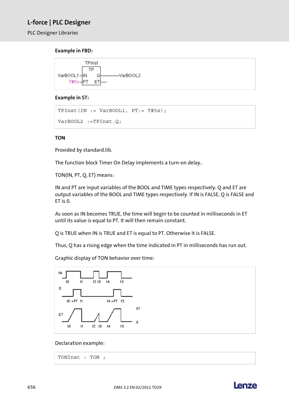 L-force | plc designer | Lenze PLC Designer PLC Designer (R2-x) User Manual | Page 658 / 844