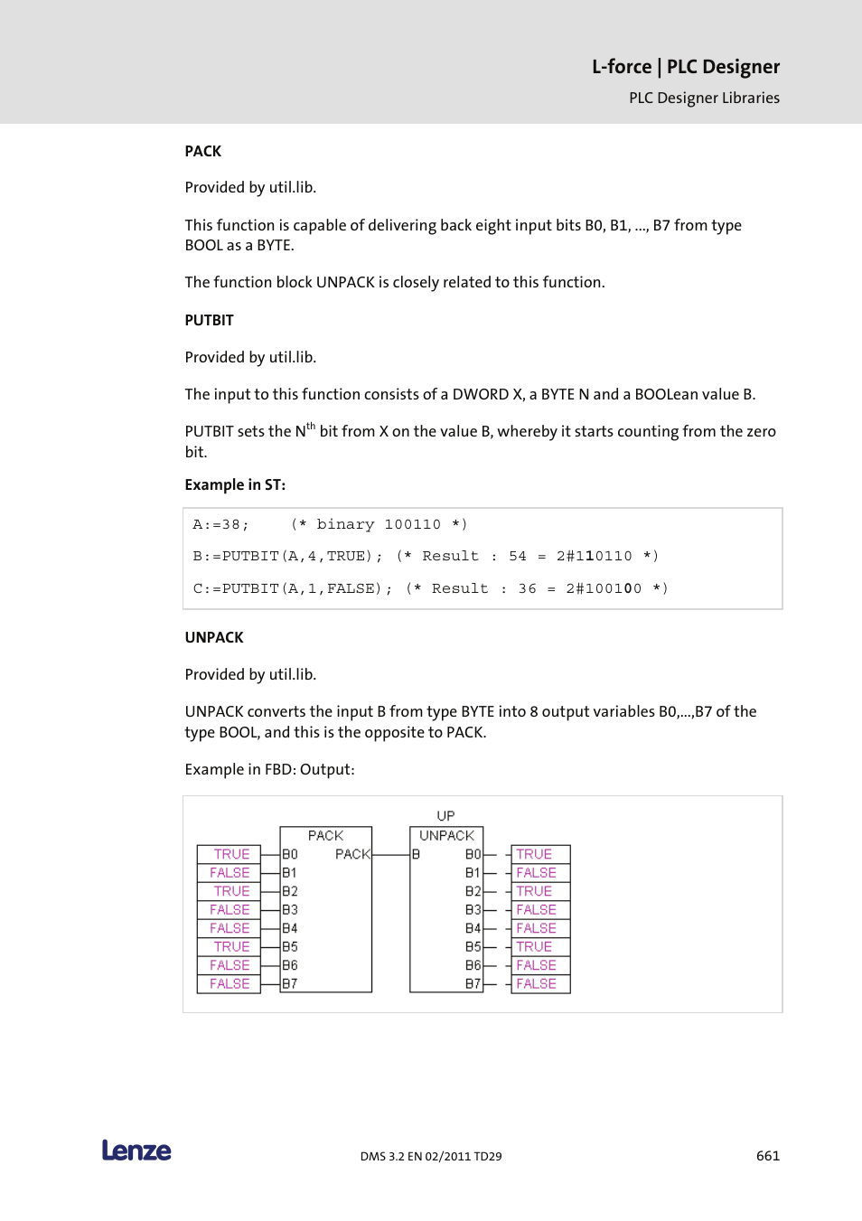 L-force | plc designer | Lenze PLC Designer PLC Designer (R2-x) User Manual | Page 663 / 844