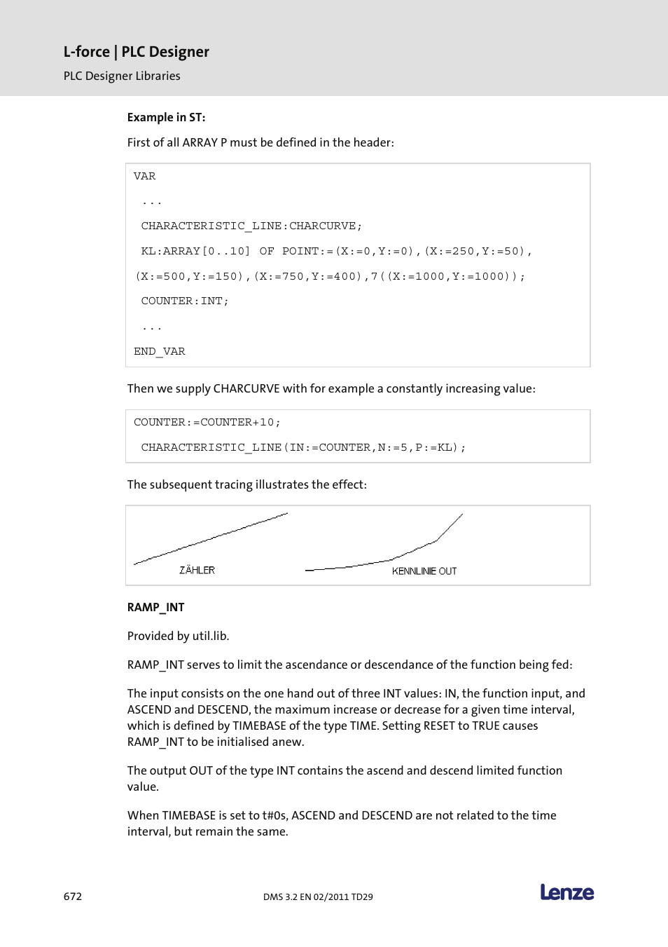 L-force | plc designer | Lenze PLC Designer PLC Designer (R2-x) User Manual | Page 674 / 844