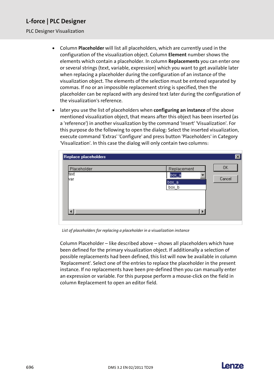L-force | plc designer | Lenze PLC Designer PLC Designer (R2-x) User Manual | Page 698 / 844
