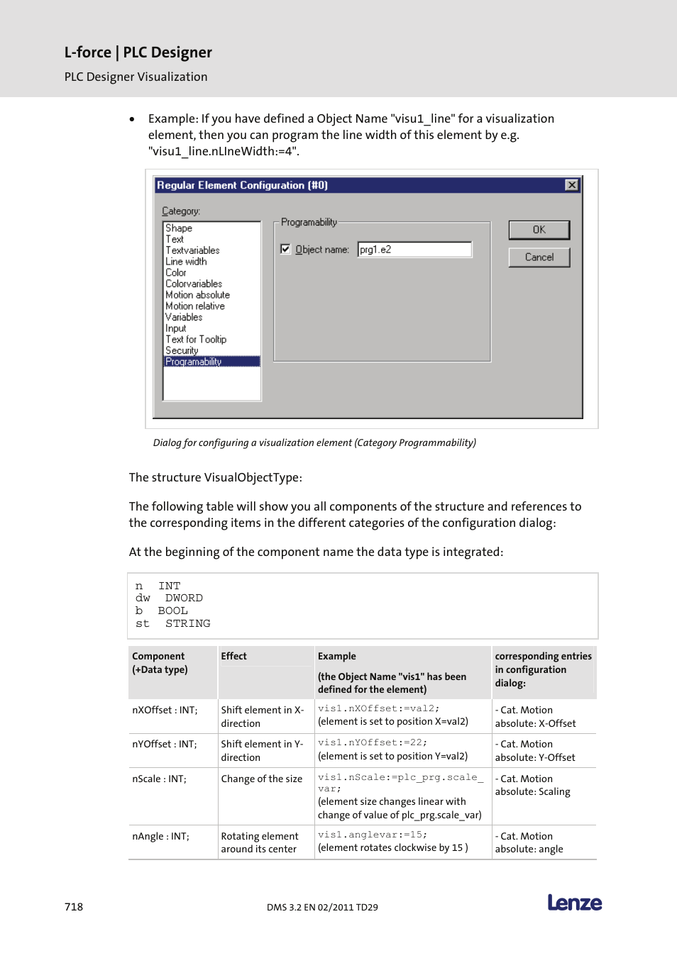 L-force | plc designer | Lenze PLC Designer PLC Designer (R2-x) User Manual | Page 720 / 844