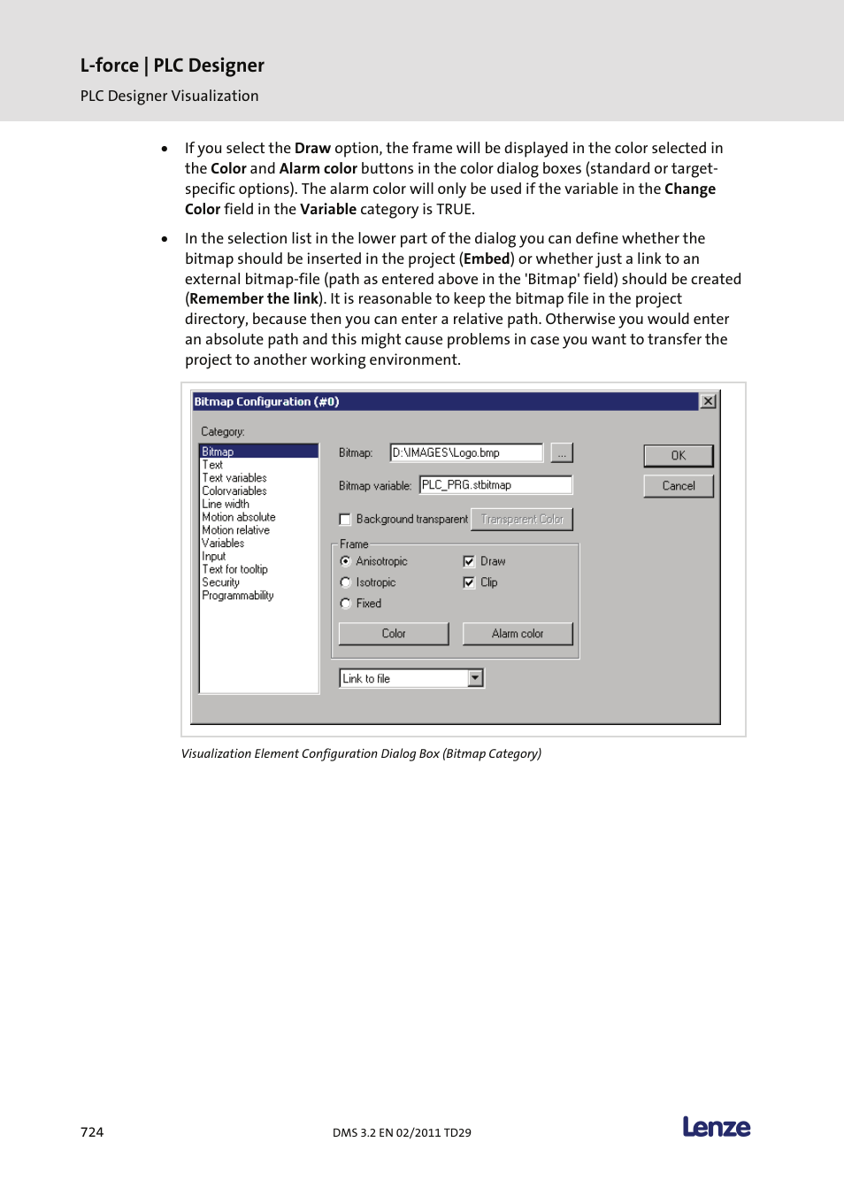 L-force | plc designer | Lenze PLC Designer PLC Designer (R2-x) User Manual | Page 726 / 844