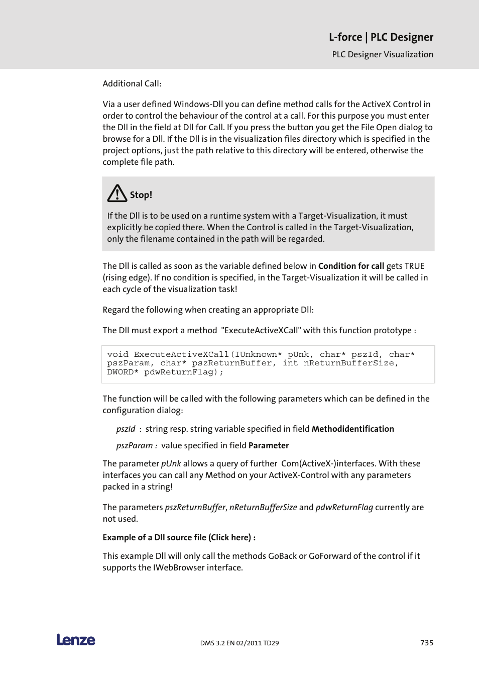 L-force | plc designer | Lenze PLC Designer PLC Designer (R2-x) User Manual | Page 737 / 844