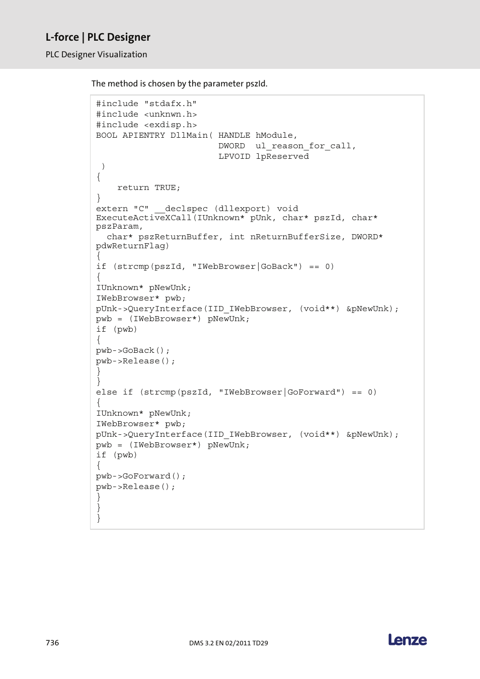 L-force | plc designer | Lenze PLC Designer PLC Designer (R2-x) User Manual | Page 738 / 844
