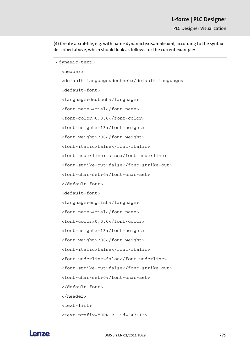 L-force | plc designer | Lenze PLC Designer PLC Designer (R2-x) User Manual | Page 781 / 844