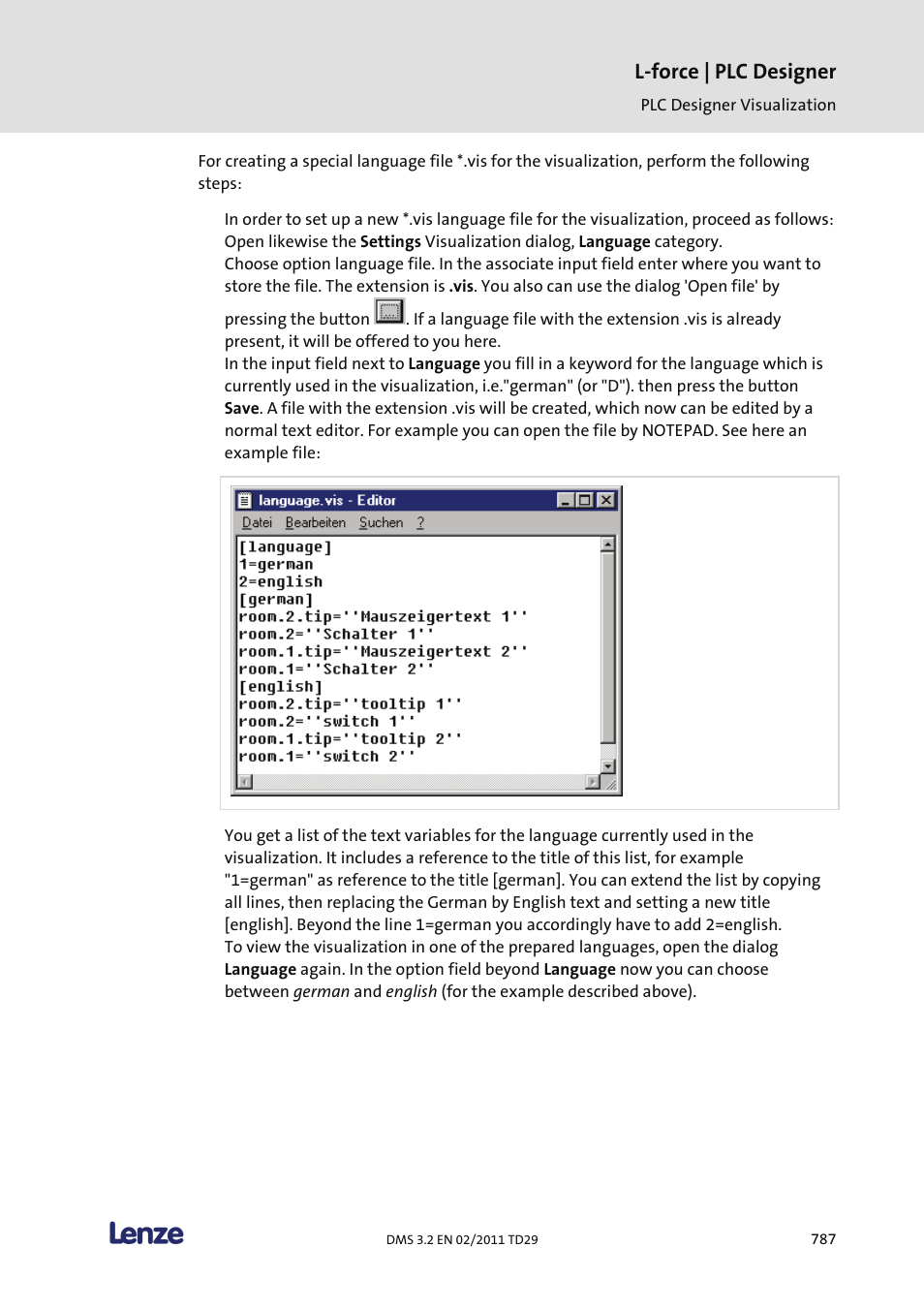 L-force | plc designer | Lenze PLC Designer PLC Designer (R2-x) User Manual | Page 789 / 844