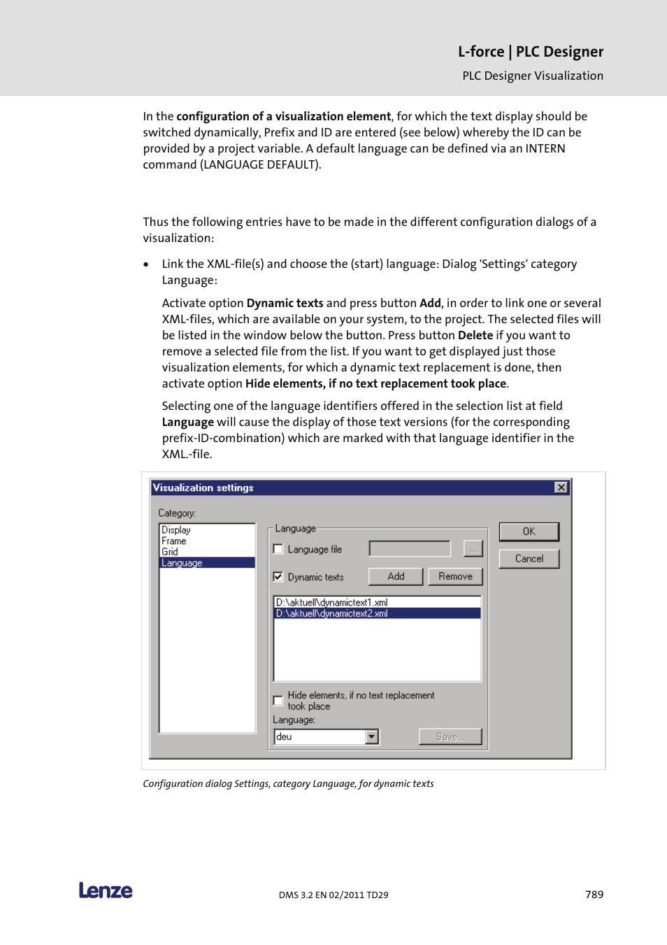 L-force | plc designer | Lenze PLC Designer PLC Designer (R2-x) User Manual | Page 791 / 844