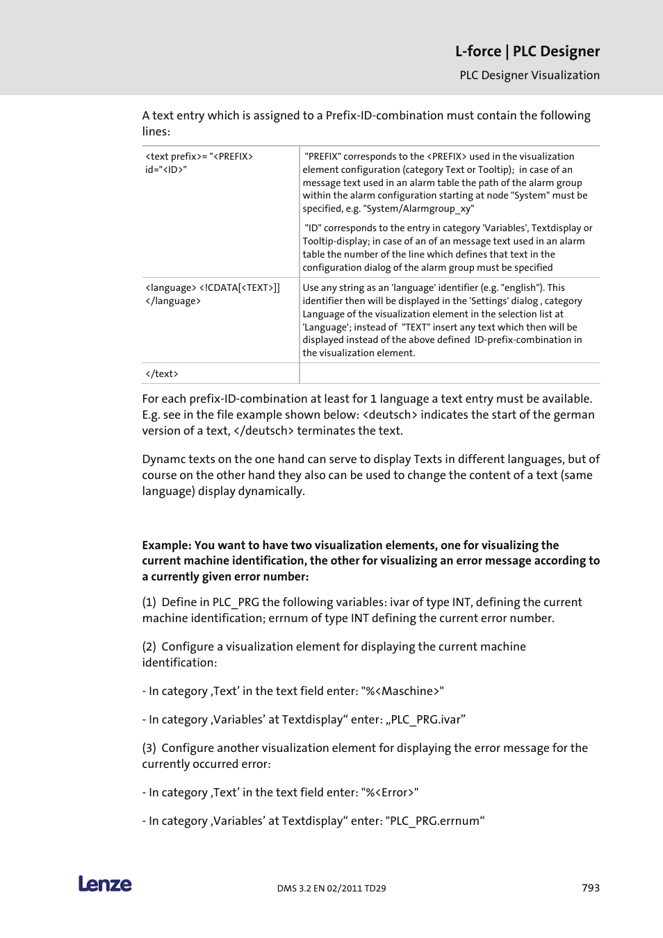 L-force | plc designer | Lenze PLC Designer PLC Designer (R2-x) User Manual | Page 795 / 844