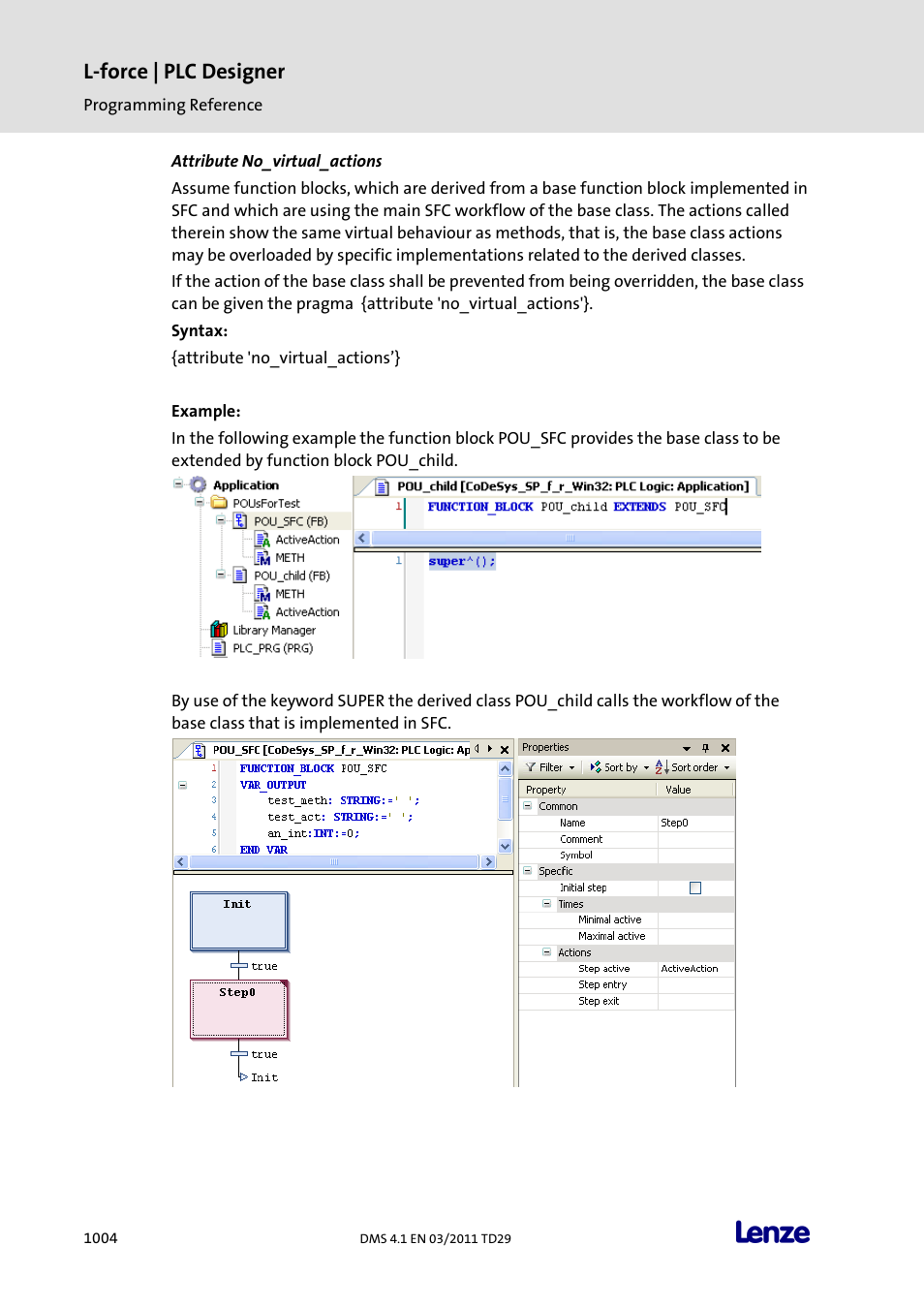 Attribute no_virtual_actions, L-force | plc designer | Lenze PLC Designer PLC Designer (R3-1) User Manual | Page 1006 / 1170