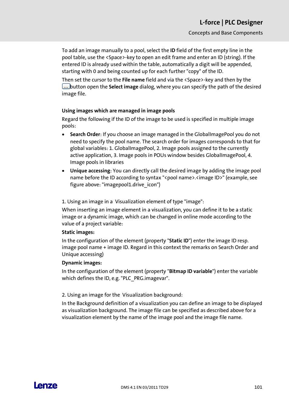 L-force | plc designer | Lenze PLC Designer PLC Designer (R3-1) User Manual | Page 103 / 1170