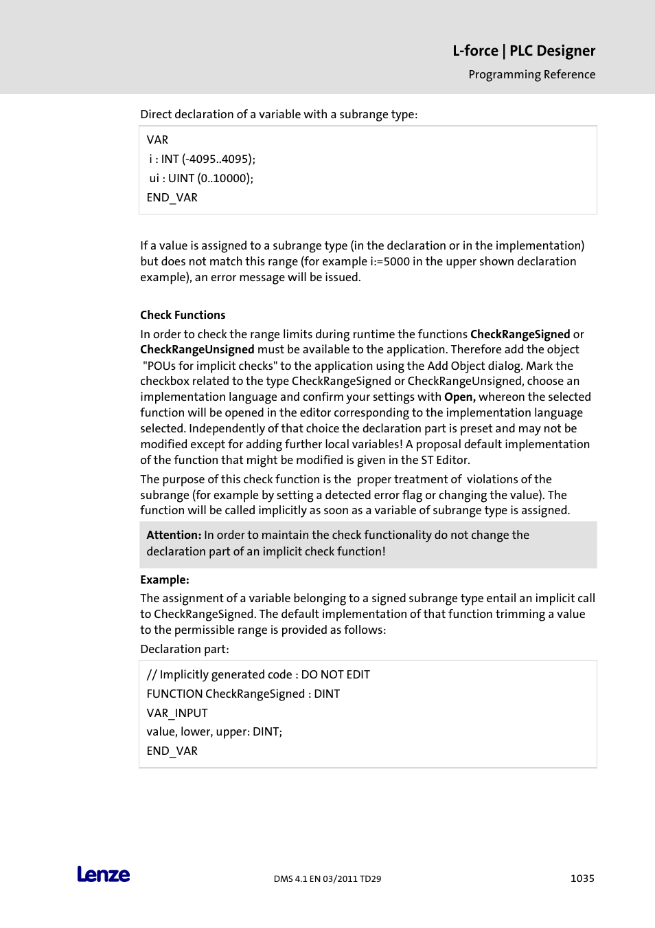 L-force | plc designer | Lenze PLC Designer PLC Designer (R3-1) User Manual | Page 1037 / 1170