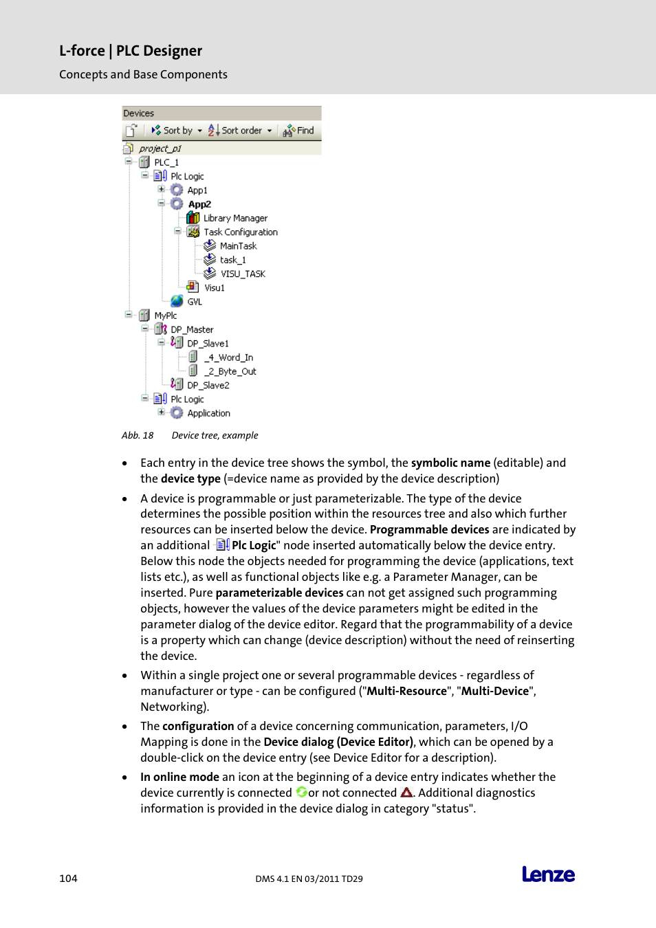 L-force | plc designer | Lenze PLC Designer PLC Designer (R3-1) User Manual | Page 106 / 1170