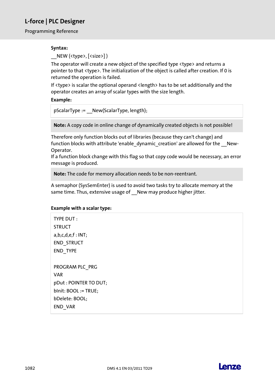 L-force | plc designer | Lenze PLC Designer PLC Designer (R3-1) User Manual | Page 1084 / 1170