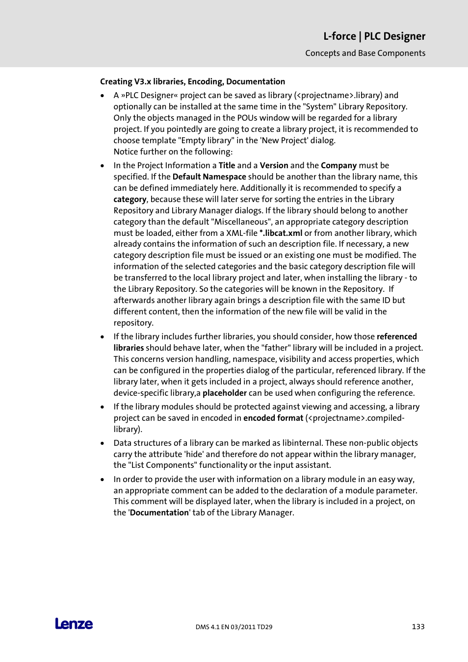 L-force | plc designer | Lenze PLC Designer PLC Designer (R3-1) User Manual | Page 135 / 1170