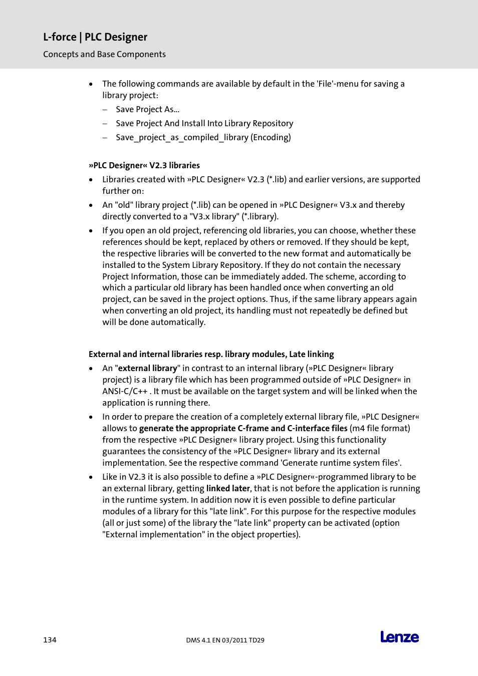 L-force | plc designer | Lenze PLC Designer PLC Designer (R3-1) User Manual | Page 136 / 1170