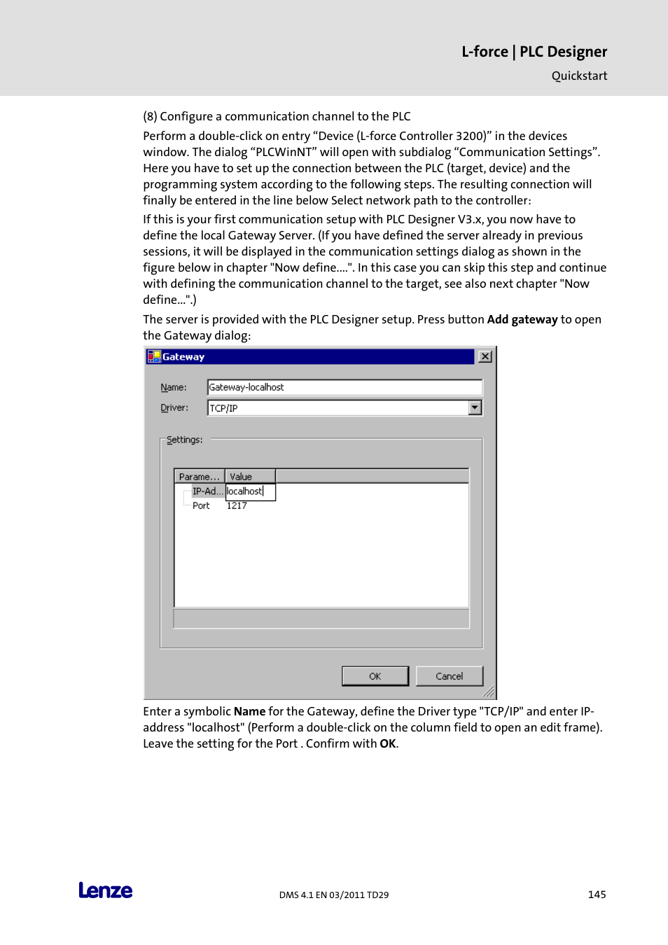 L-force | plc designer | Lenze PLC Designer PLC Designer (R3-1) User Manual | Page 147 / 1170