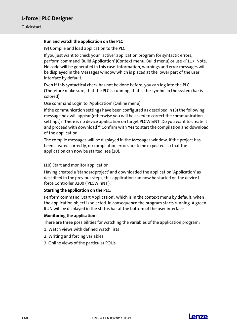 L-force | plc designer | Lenze PLC Designer PLC Designer (R3-1) User Manual | Page 150 / 1170