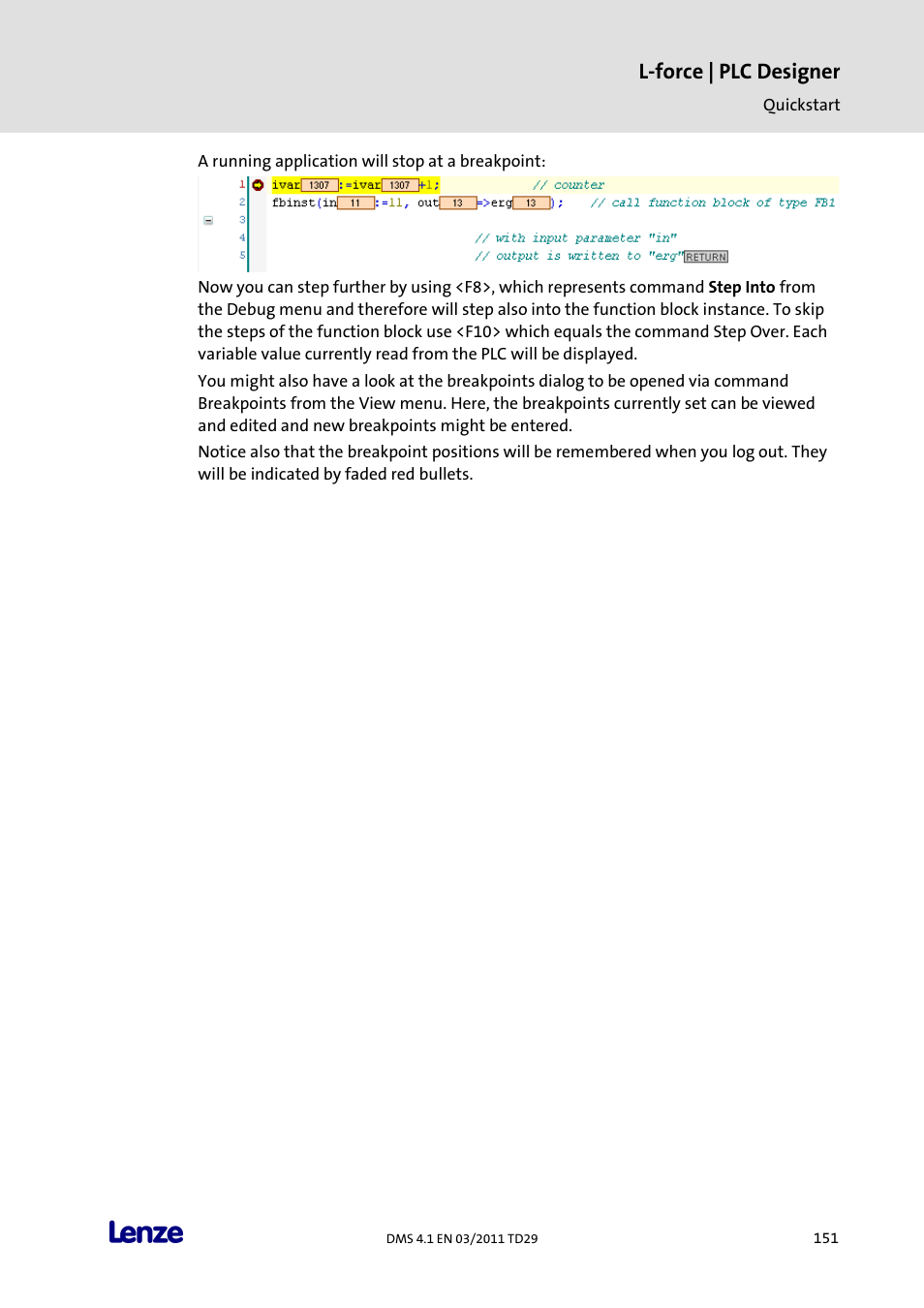 L-force | plc designer | Lenze PLC Designer PLC Designer (R3-1) User Manual | Page 153 / 1170