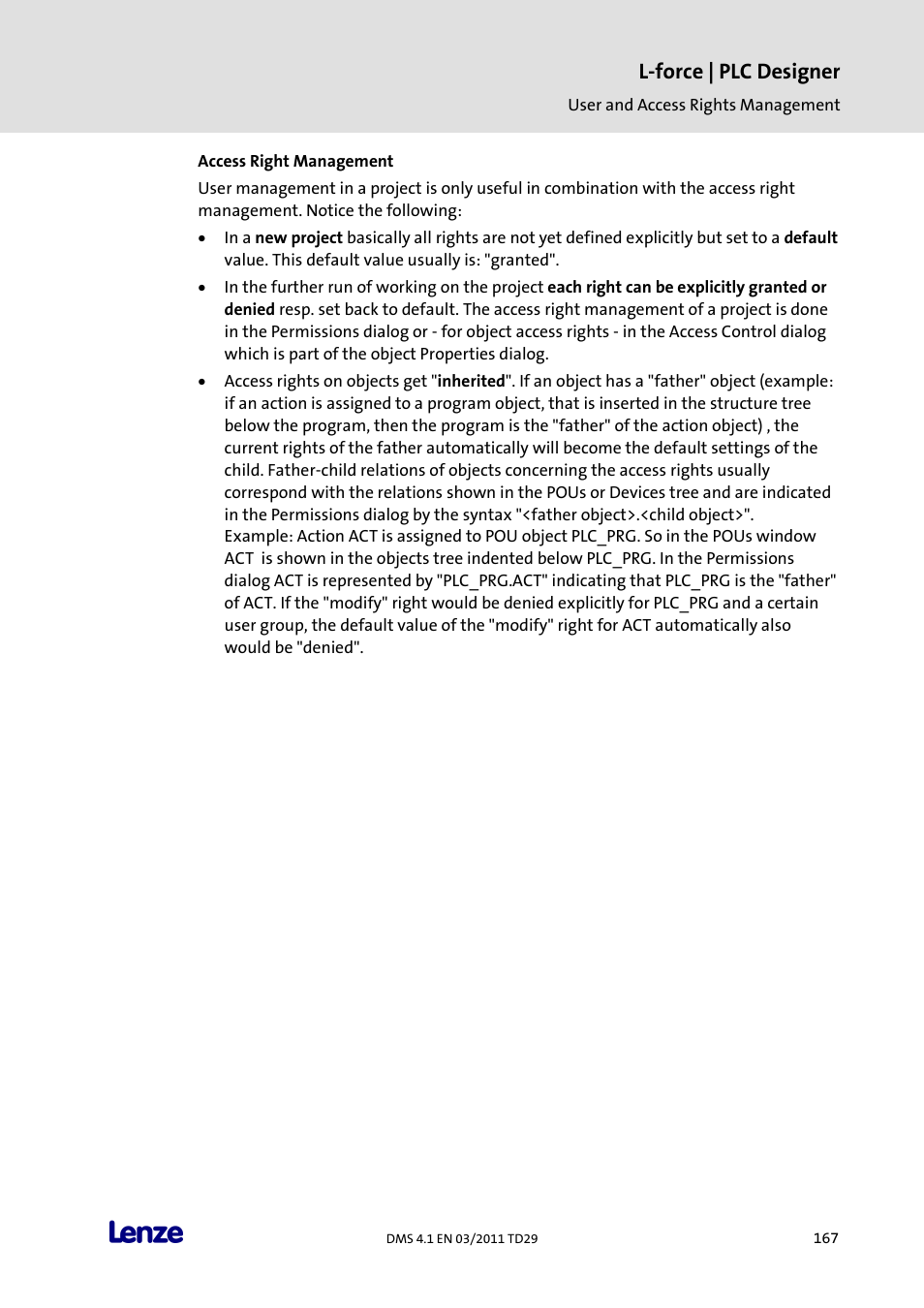L-force | plc designer | Lenze PLC Designer PLC Designer (R3-1) User Manual | Page 169 / 1170