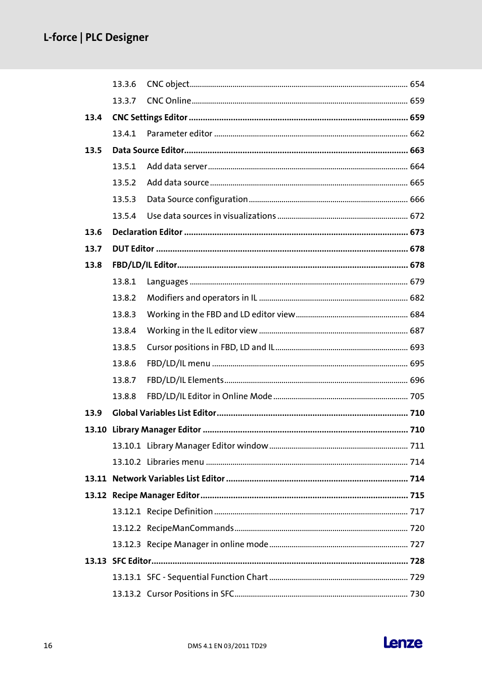 L-force | plc designer | Lenze PLC Designer PLC Designer (R3-1) User Manual | Page 18 / 1170