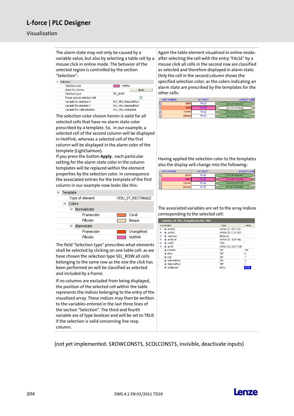 L-force | plc designer | Lenze PLC Designer PLC Designer (R3-1) User Manual | Page 206 / 1170